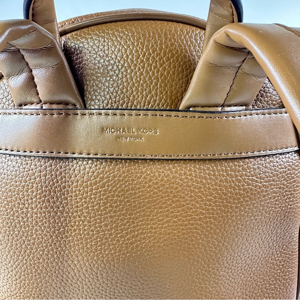 NEW Women’s MICHAEL Michael Kors Bex Medium Leather Backpack Brown - Picture 14 of 14